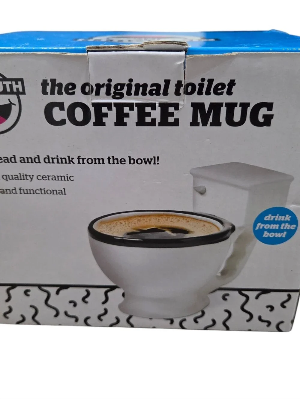 Big Mouth, Inc. The Original Toilet Shaped Coffee Mug